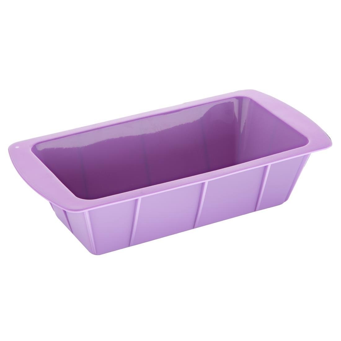 Hygiplas Flexible Silicone Loaf Pan Purple (allergen) CX048 - Whisk Hospitality - CX048