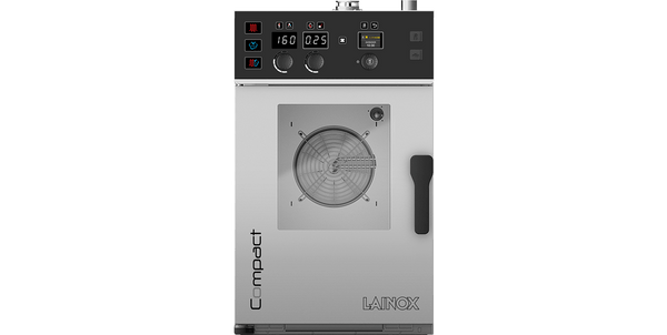 LAINOX 6 x 1/1GN Sapiens Compact Electric Direct Steam Combi Oven with Manual Controls COES061B - Whisk Hospitality - COES061B