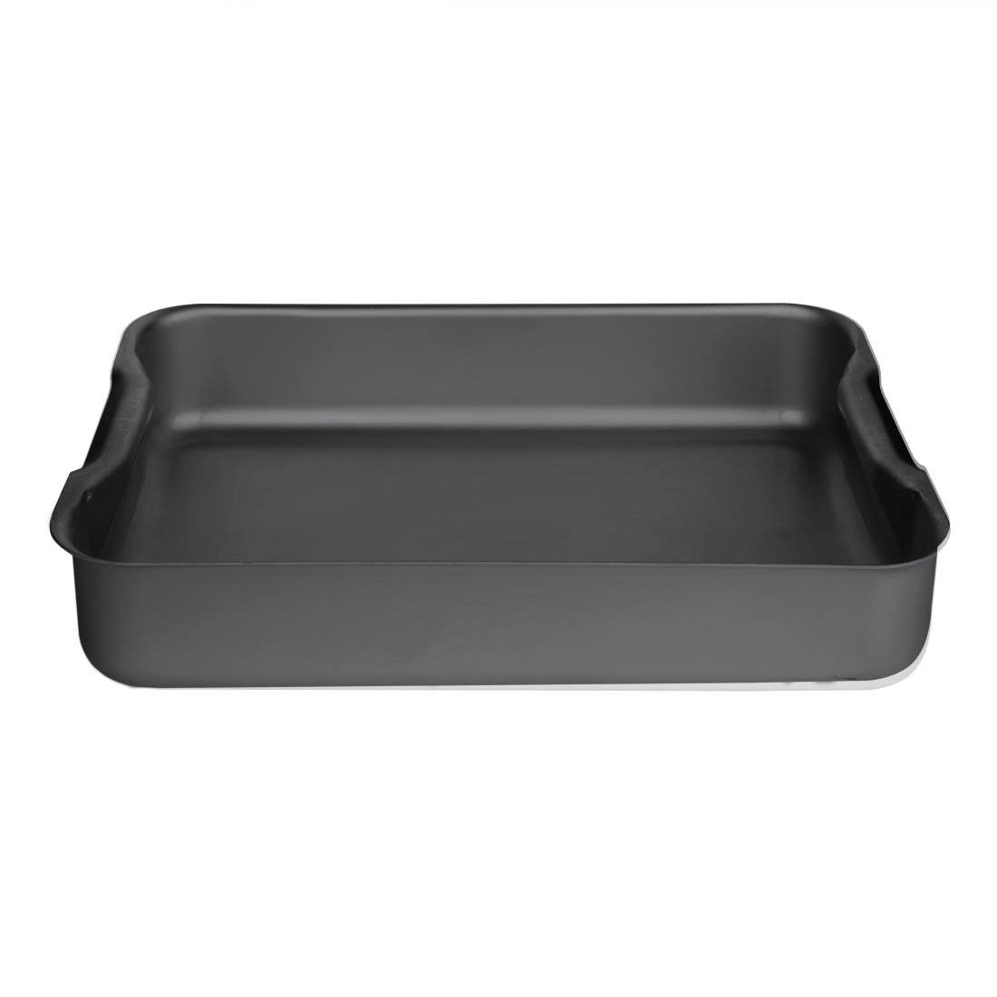 Vogue Baking Dish Hard Anodised - 370x265x70mm 14 1/2x10 1/2x2 3/4" C058 - Whisk Hospitality - C058