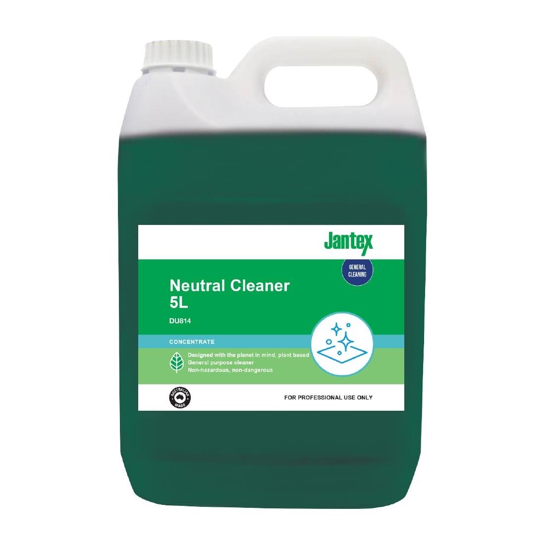 Jantex Green Neutral Cleaner - 5Ltr DU814 - Whisk Hospitality - DU814