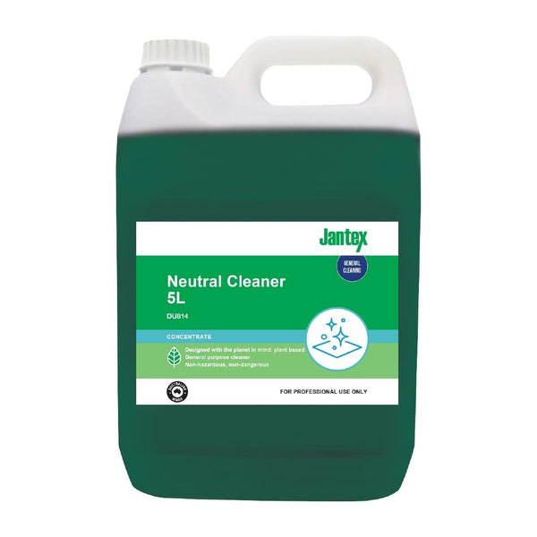 Jantex Green Neutral Cleaner - 5Ltr DU814 - Whisk Hospitality - DU814