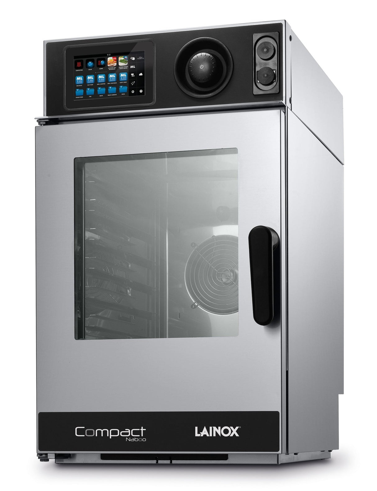 LAINOX 6 x 2/3GN Compact Electric Direct Steam Combi Oven with Touch Screen Controls - Whisk Hospitality - COEN026R