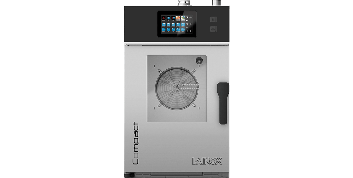 LAINOX 6 x 2/3GN Compact Electric Direct Steam Combi Oven with Touch Screen Controls COEN026B - Whisk Hospitality - COEN026B