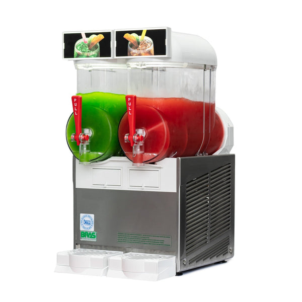 BRAS FBM 2 - White Slushie Machine - Whisk Hospitality - 1002632602