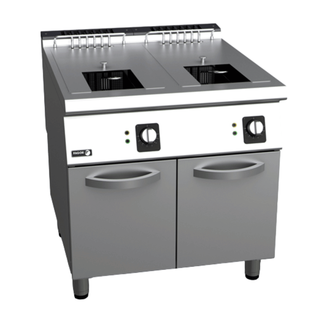 Fagor Kore 900 Electric Fryer with 2x21L Tank and 4 Baskets F - E9221 - Whisk Hospitality - F-E9221