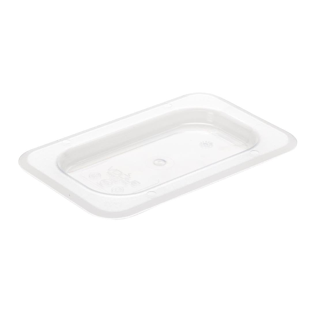 Vogue Clear Polycarbonate Lid - GN 1/9 U249 - Whisk Hospitality - U249
