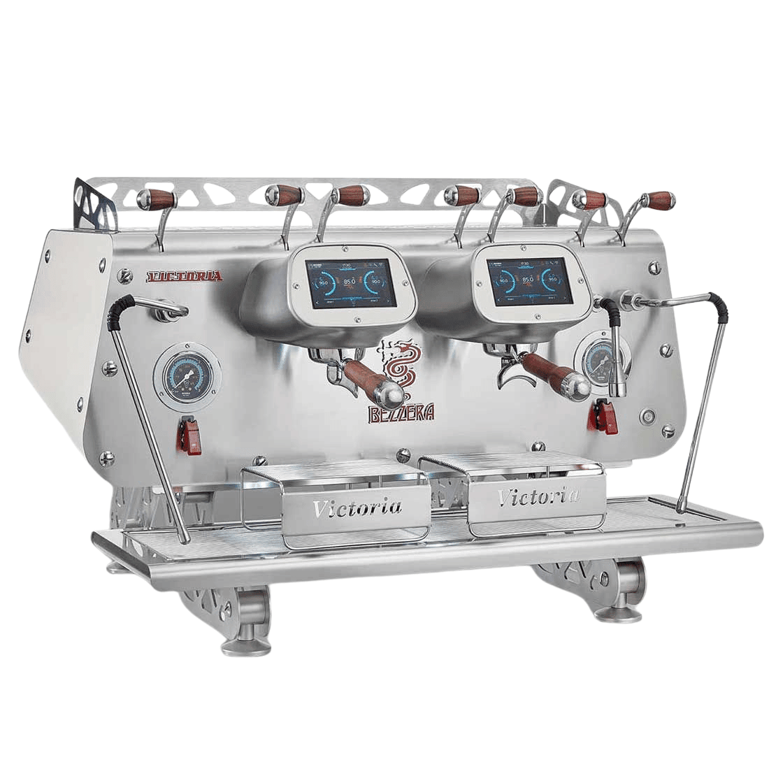 Bezzera VICTORIA White 2 - Group Professional Espresso Machine - BZVICTORIA2W - Whisk Hospitality - BZVICTORIA2W