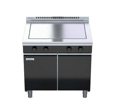 Waldorf Bold Rnl8140E Cb 900Mm Electric Solid Top Low Back Version Cabinet Base - Whisk Hospitality - RNLB8104E-CD