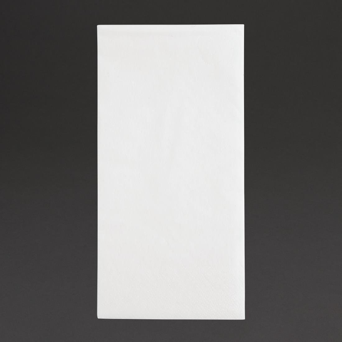 Fiesta Recyclable 40cm 2 ply 8 Fold White Dinner Napkin (Pack 2000) FE243 - Whisk Hospitality - FE243
