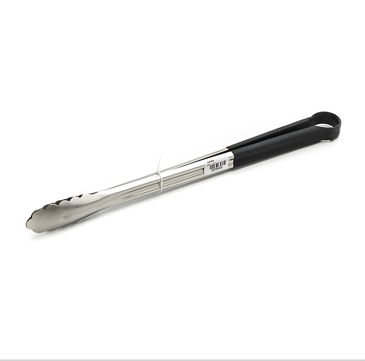 Tongs - S/S - Anti-Slippery - Black - 410mm - 16" - Whisk Hospitality - 9469