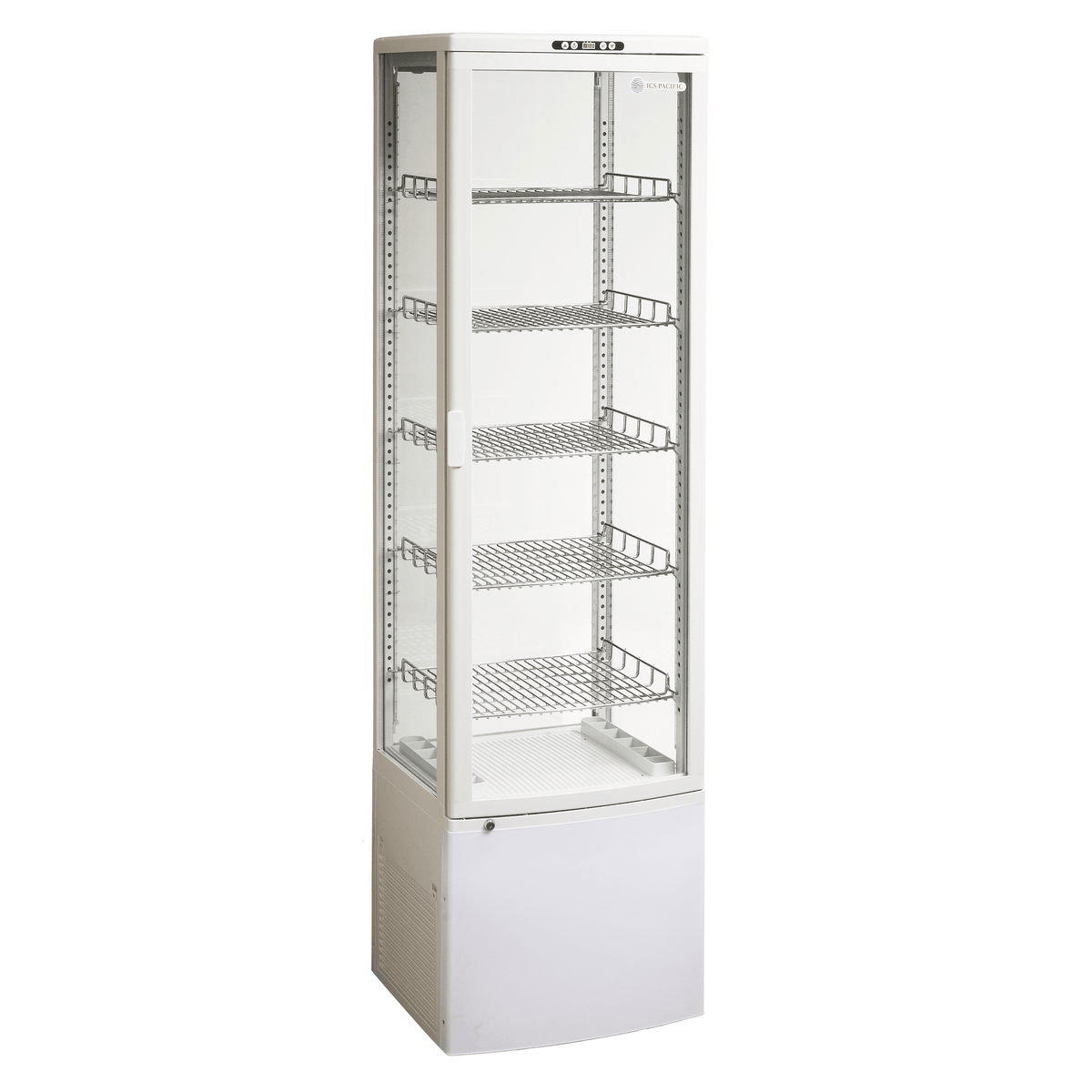 Como 280L Floor Standing Refrigerated Display - White - Whisk Hospitality - WH-Como-280-WHT