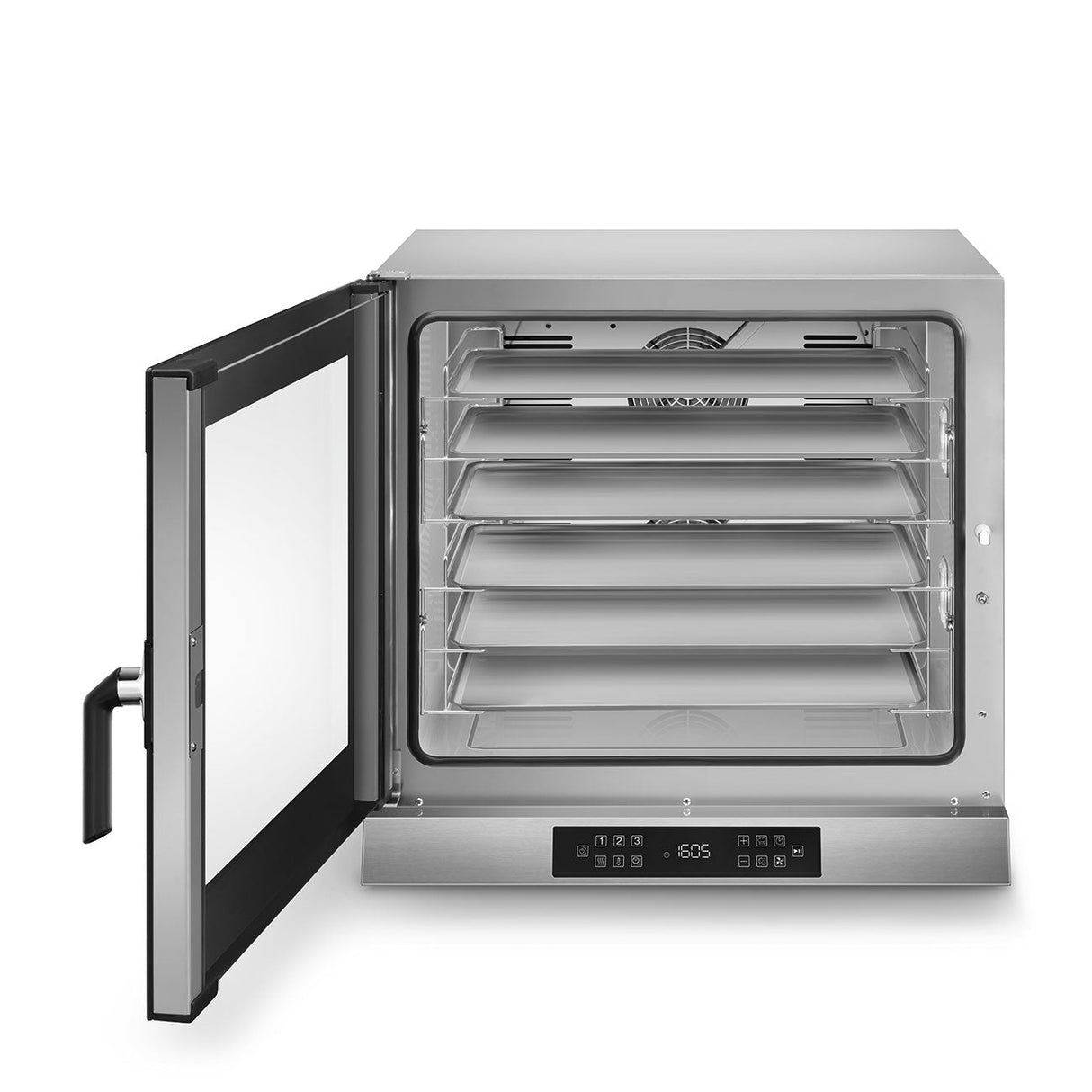SMEG ALFA625E1HDS Humidified convection oven - Three phase. Electronic controls 6 tray - Whisk Hospitality - ALFA625E1HDS
