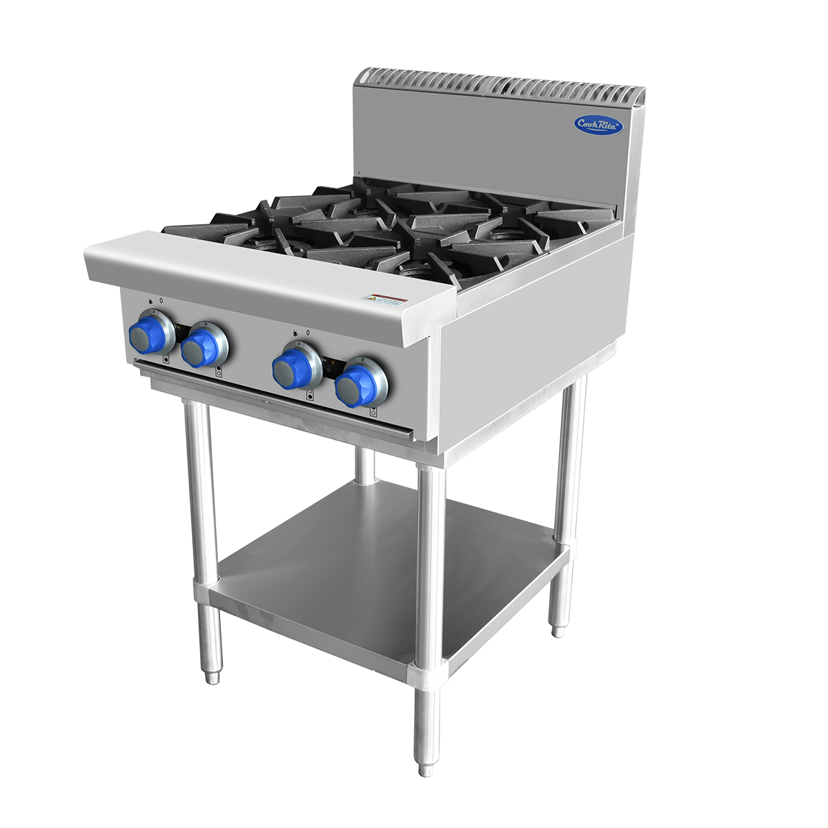 Cookrite 4 BURNER COOK TOP LPG AT80G4B - F - LPG - Whisk Hospitality - AT80G4B-F-LPG