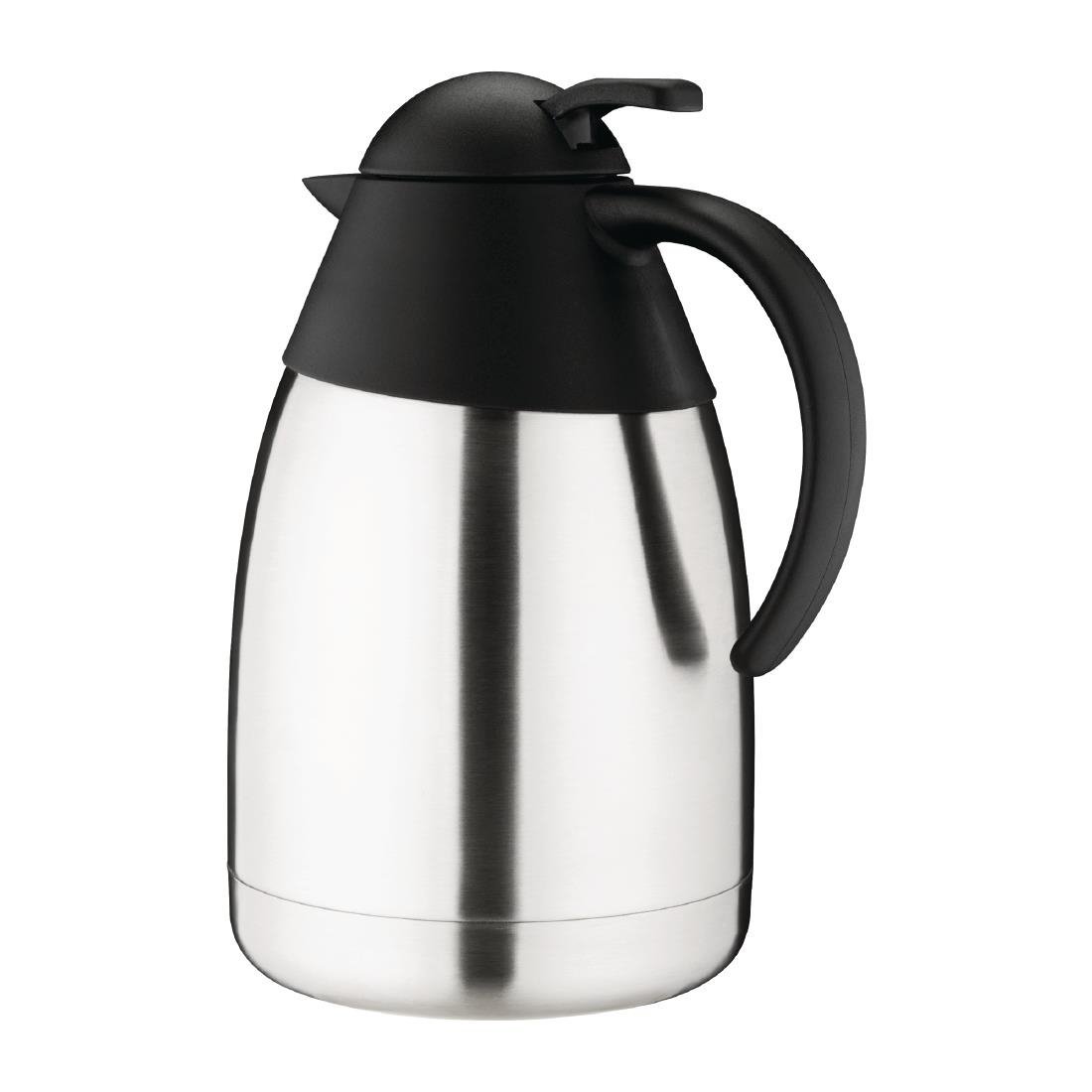 Olympia Vacuum Jug St/St Domed Lid - 1.5Ltr K656 - Whisk Hospitality - K656