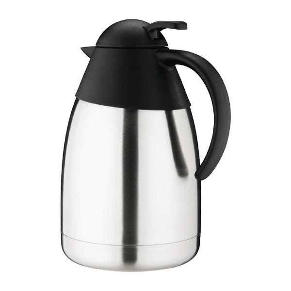 Olympia Vacuum Jug St/St Domed Lid - 1.5Ltr K656 - Whisk Hospitality - K656