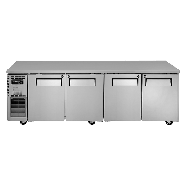 Turbo Air 4 Door Undercounter Fridge 2400mm KUR24-4-N - Whisk Hospitality - KUR24-4-N