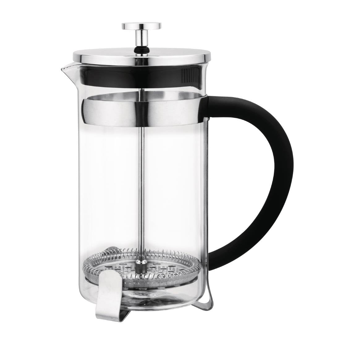 Olympia Contemporary Cafetiere St/St - 3 cup 350ml GF230 - Whisk Hospitality - GF230