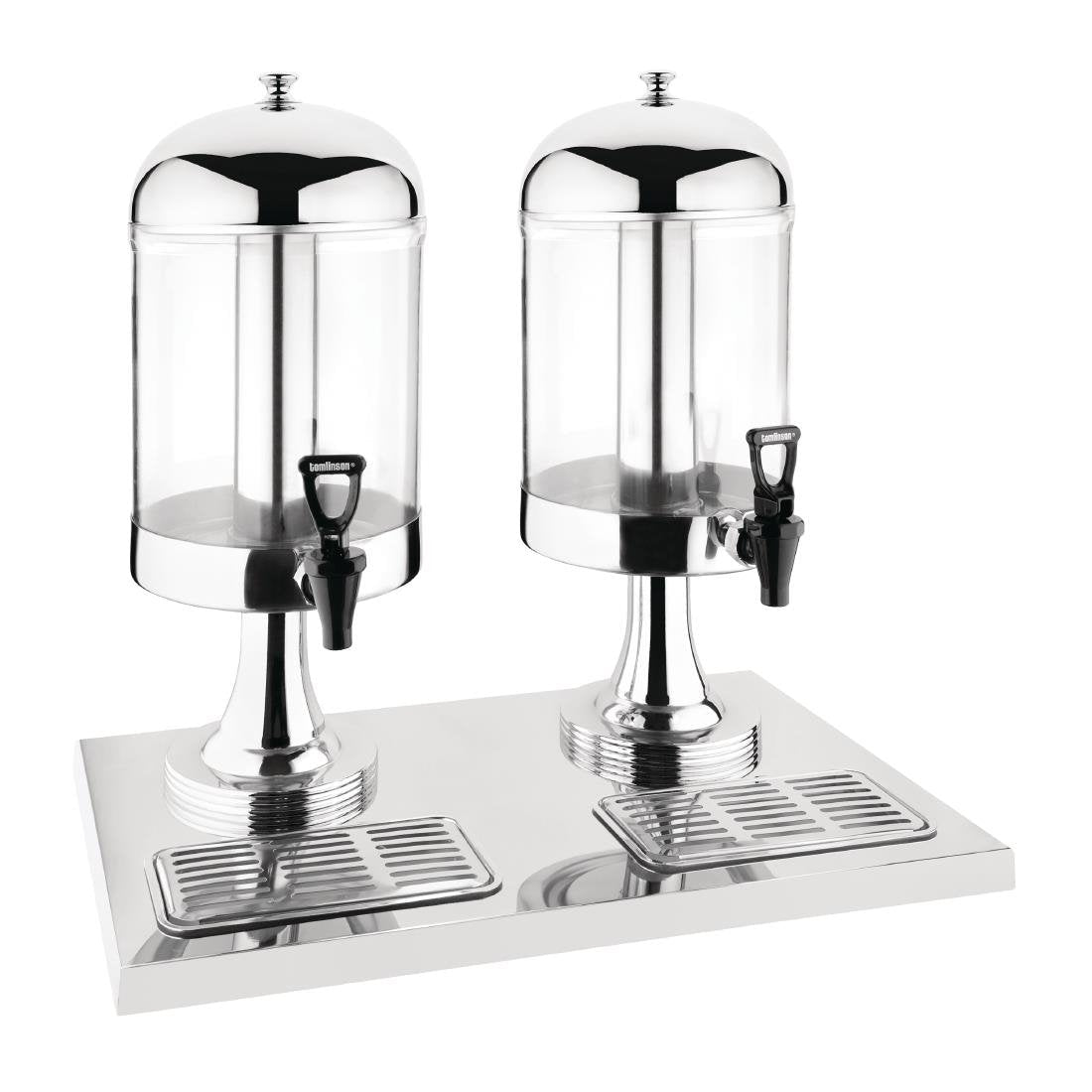 Deluxe Juice Dispenser Double Head St/St J184 - Whisk Hospitality - J184