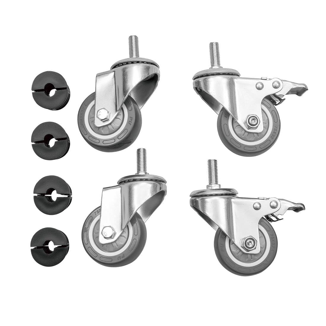Vogue Castors for Vogue St/St Tables (Pack 4) HC847 - Whisk Hospitality - HC847
