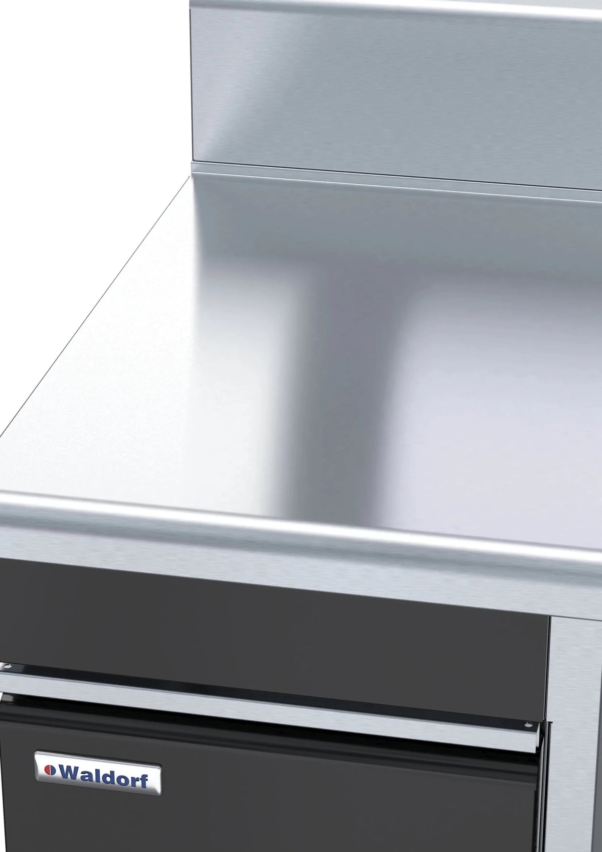 Waldorf Bold Btb8550 Cd Rh 550Mm Bench Top Cabinet Base Fixed Front Panel - Whisk Hospitality - BTB8550-CD-RH