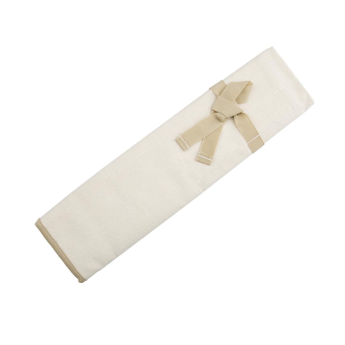 Vogue Knife Wallet Beige - 10 Compartment D701 - Whisk Hospitality - D701