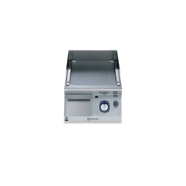 Electrolux 700XP Gas Griddle Plate with Smooth Brushed Chrome Plate 400mm E7IIKAAOMCA - Whisk Hospitality - E7IIKAAOMCA