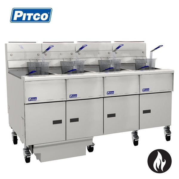 SG14 - 4/FD | Millivolt Fryer - Whisk Hospitality - SG14-4/FD
