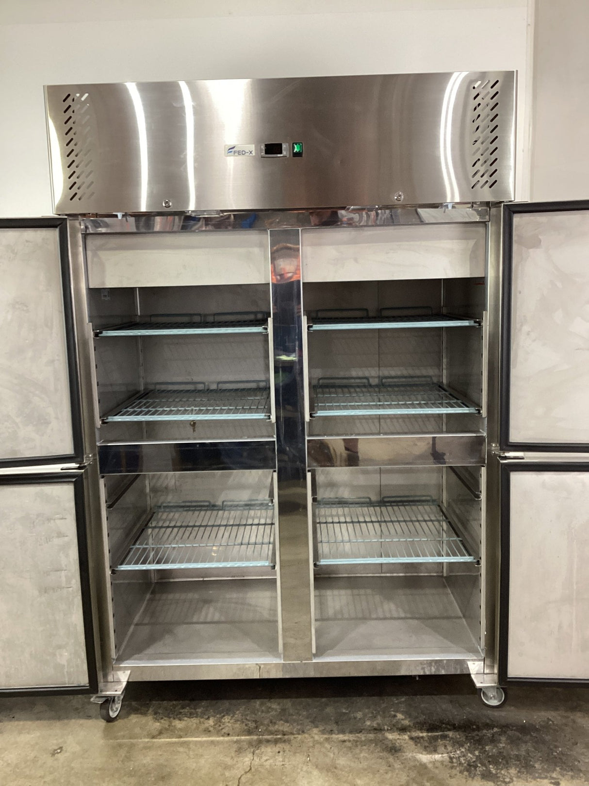 FED - X XURC1200S2V Upright Fridge - Whisk Hospitality - 828197