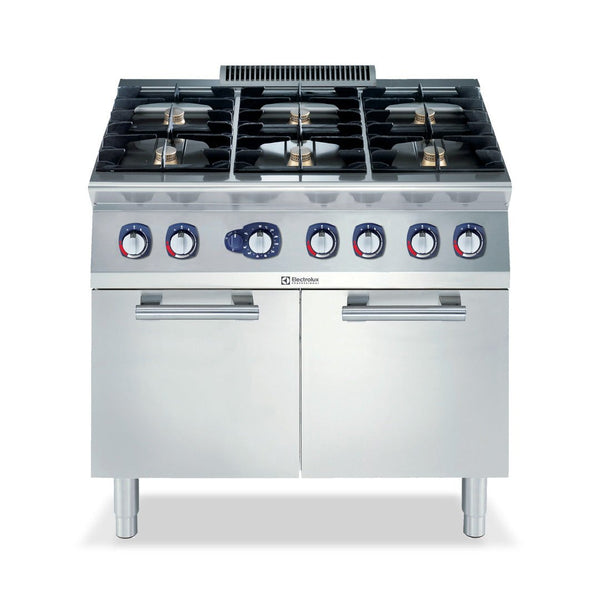 Electrolux 700XP 6 Burner Gas Range with Large Gas Oven 900mm E7GCGI6CLA - Whisk Hospitality - E7GCGI6CLA