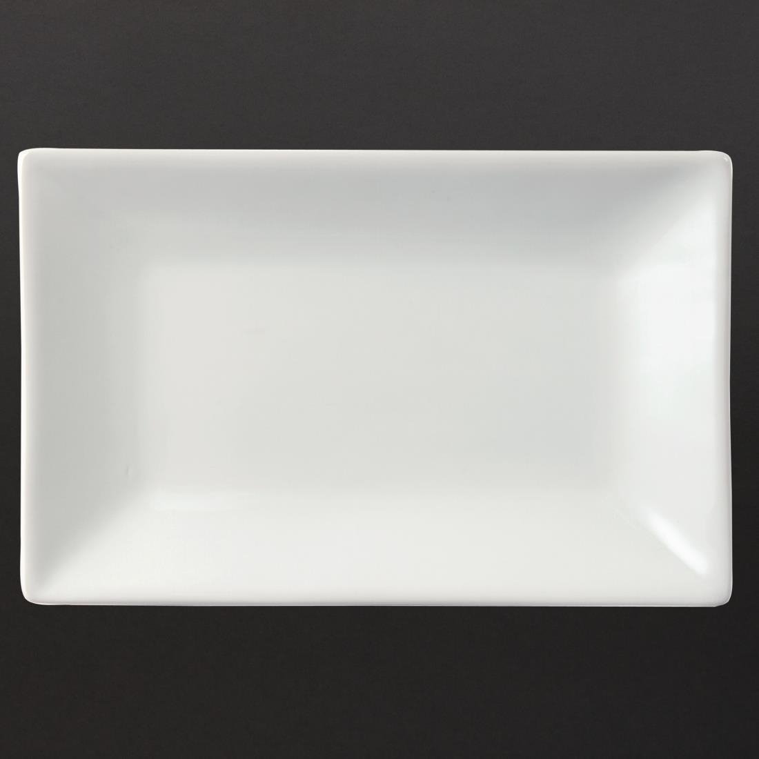Olympia Serving Rectangular Platter - 20x13cm 8x5" (Box 6) CC893 - Whisk Hospitality - CC893