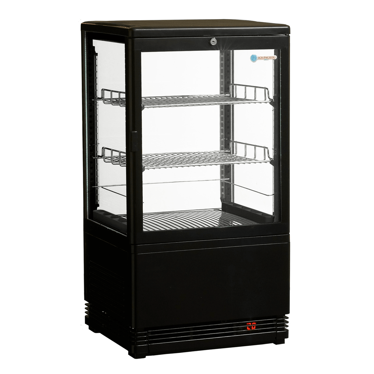 Venice Joey 58L Counter Top Refrigerated Display - Black - Whisk Hospitality - WH-Venice-Joey-BLK