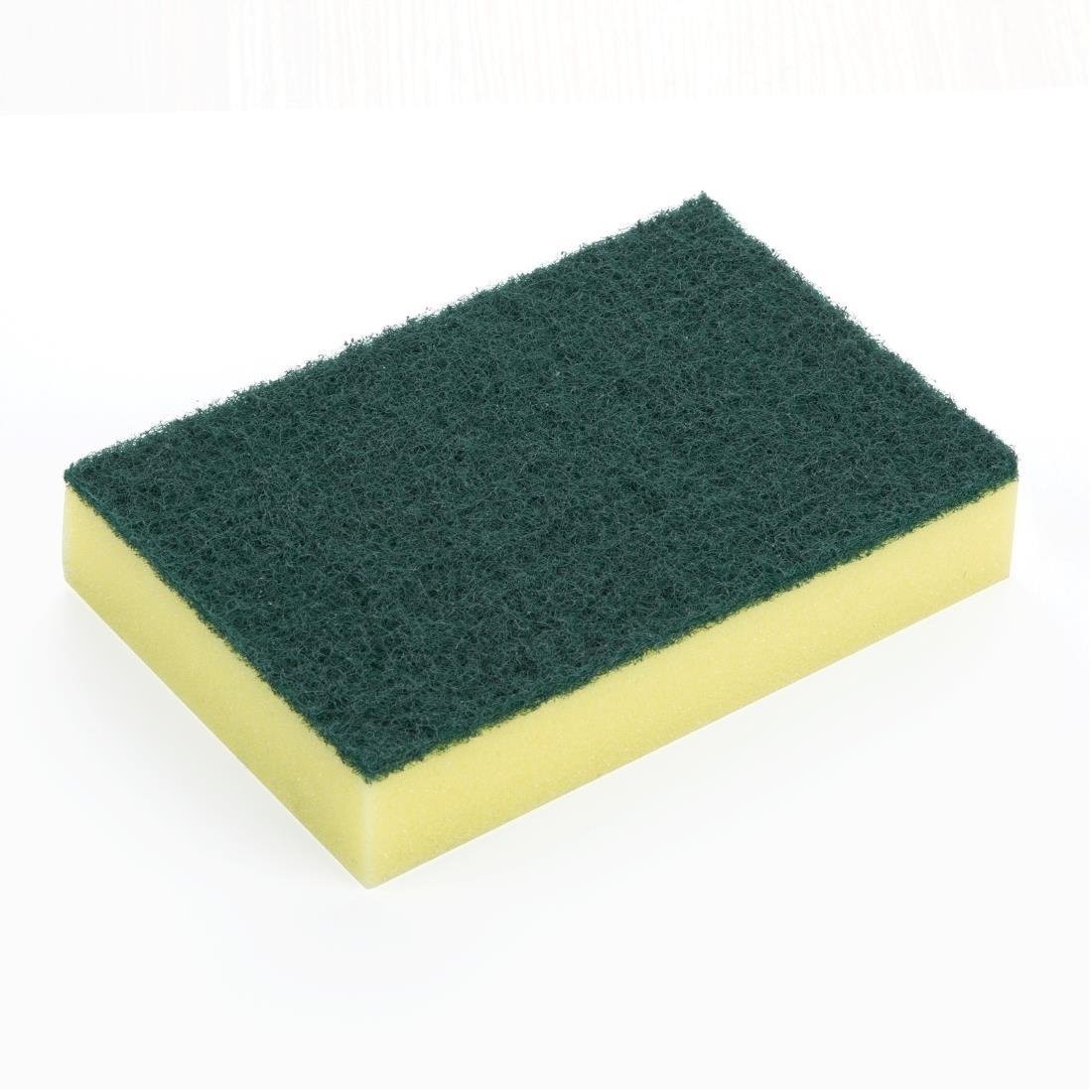 Jantex Foam Scourer (Pack 10) HX273 - Whisk Hospitality - HX273