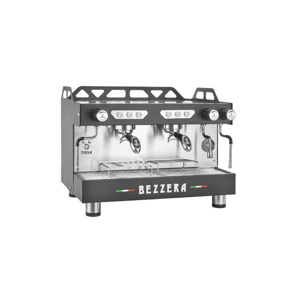 BEZZERA MODA DE 2 Group Espresso Machine Black MODADE2B - Whisk Hospitality - MODADE2B