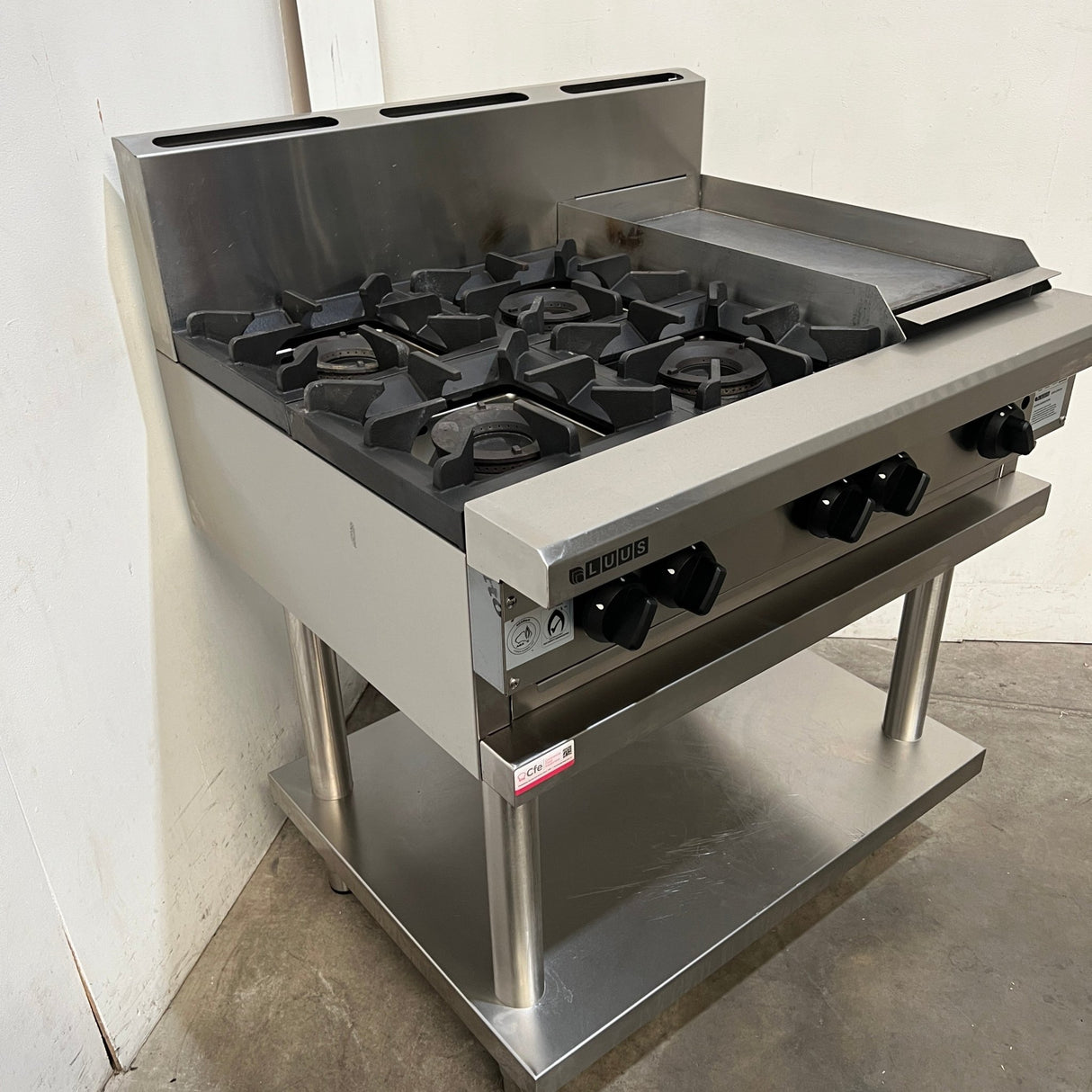 Luus CS - 4B3P Cooktop - Whisk Hospitality - 861496