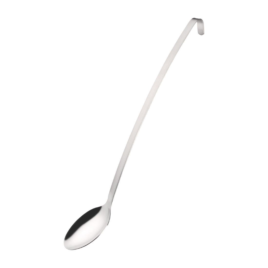 Vogue Heavy Duty Solid Spoon St/St - 457mm 18" M967 - Whisk Hospitality - M967