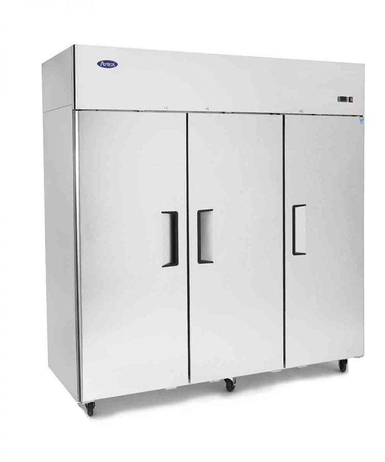 Atosa TOP MOUNTED 3 DOOR REFRIGERATOR 1976 MM MBF8006 - Whisk Hospitality - MBF8006