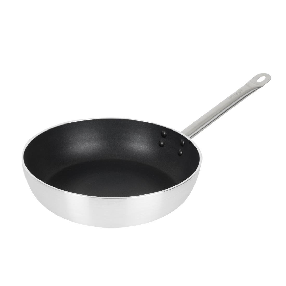 Vogue Non - stick Induction Saute Pan Teflon Platinum Plus - 320mm FB696 - Whisk Hospitality - FB696