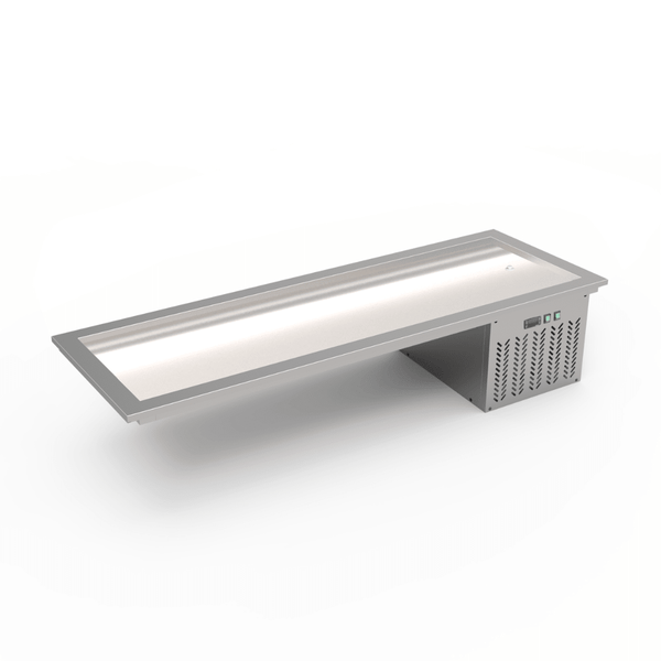 Thermaster 5รGN 1/1 Capacity Static Cold Bain Marie Trays GN5-FA - Whisk Hospitality - GN5-FA