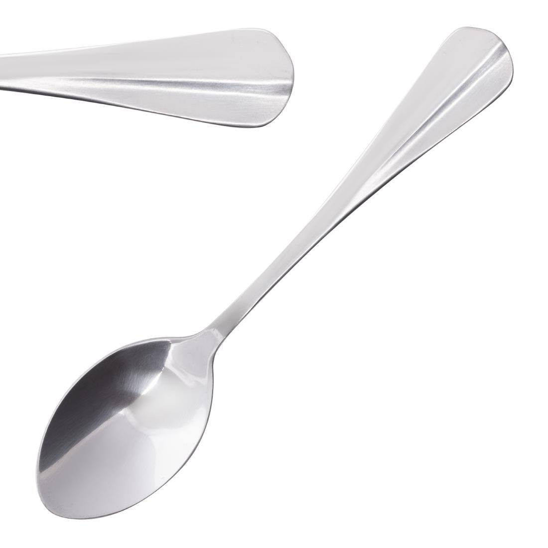 Olympia Baguette Dessert Spoon St/St (Box 12) D600 - Whisk Hospitality - D600