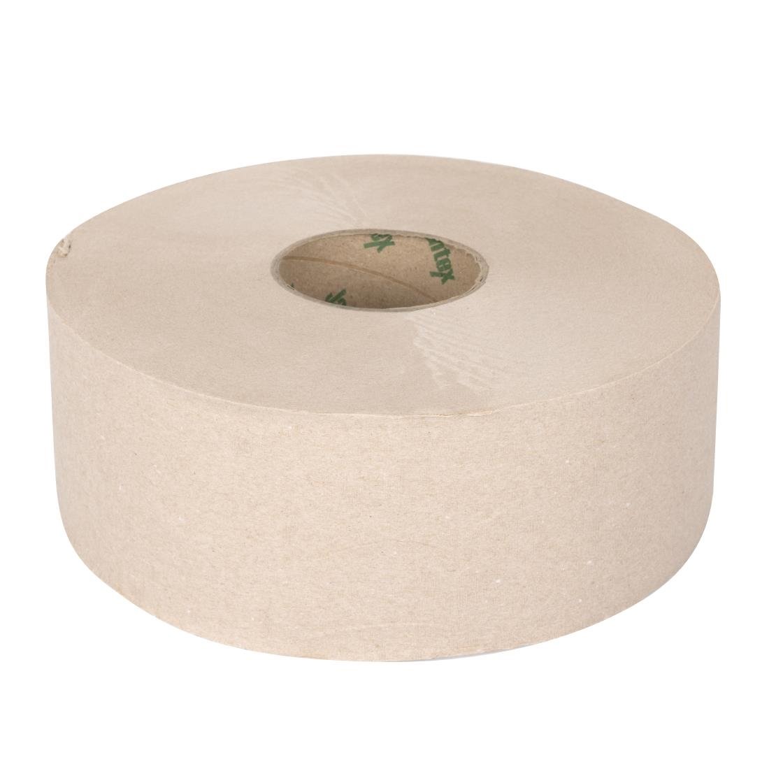 Jantex Green 100% Recycled Jumbo Roll Refill 2ply - 300m (Pack 6) HX938 - Whisk Hospitality - HX938