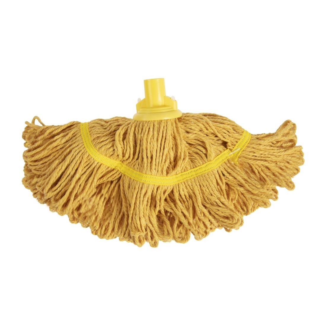 Jantex Bio Fresh Socket Mop Yellow 200g 7oz DN825 - Whisk Hospitality - DN825