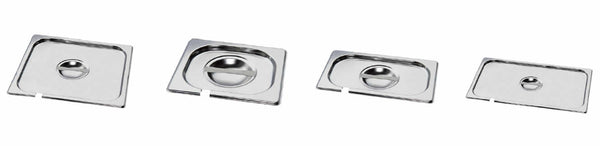 Mixrite STAINLESS STEEL LIDS WITH CUT FOR SPOON 530 162 P24000 - Whisk Hospitality - P24000