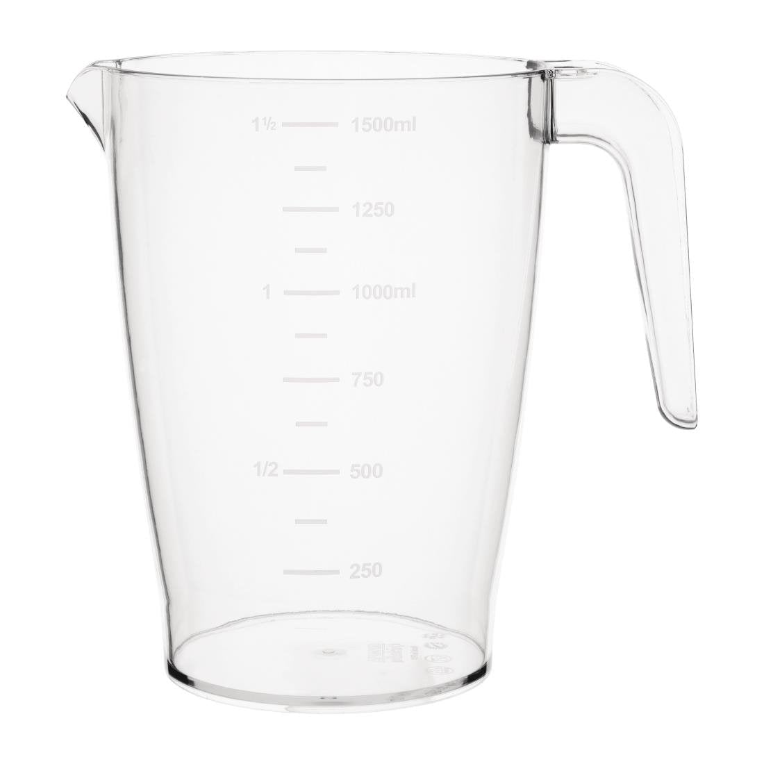 Olympia Kristallon PC Stacking Jug - 1.5Ltr 50.72fl oz FB892 - Whisk Hospitality - FB892