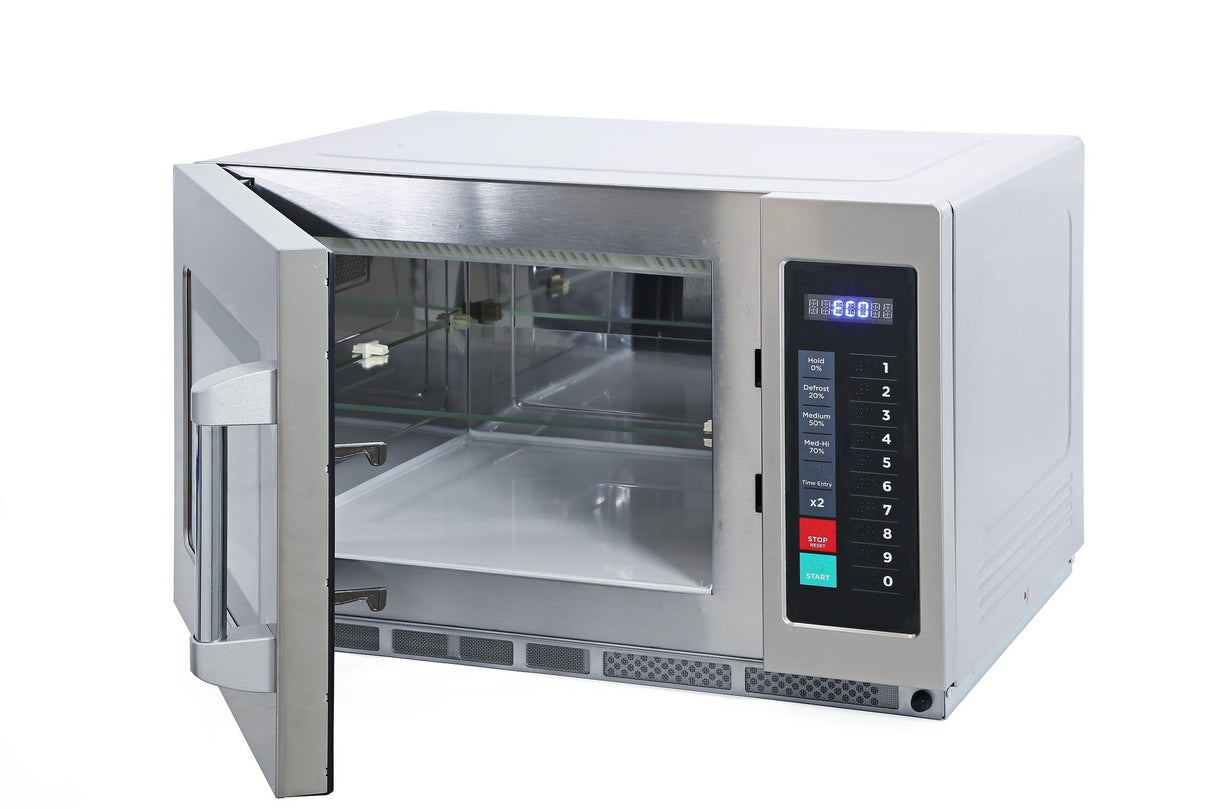 Sammic 1800W STATIC CERAMIC BASE MICROWAVE with SHELF KIT MO - 1834 - Whisk Hospitality - MO-1834