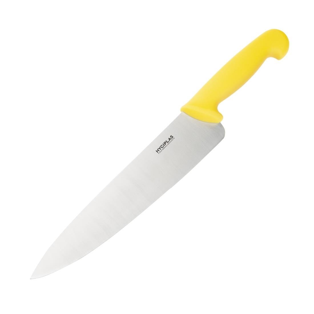 Hygiplas Cooks Knife Yellow - 254mm C816 - Whisk Hospitality - C816