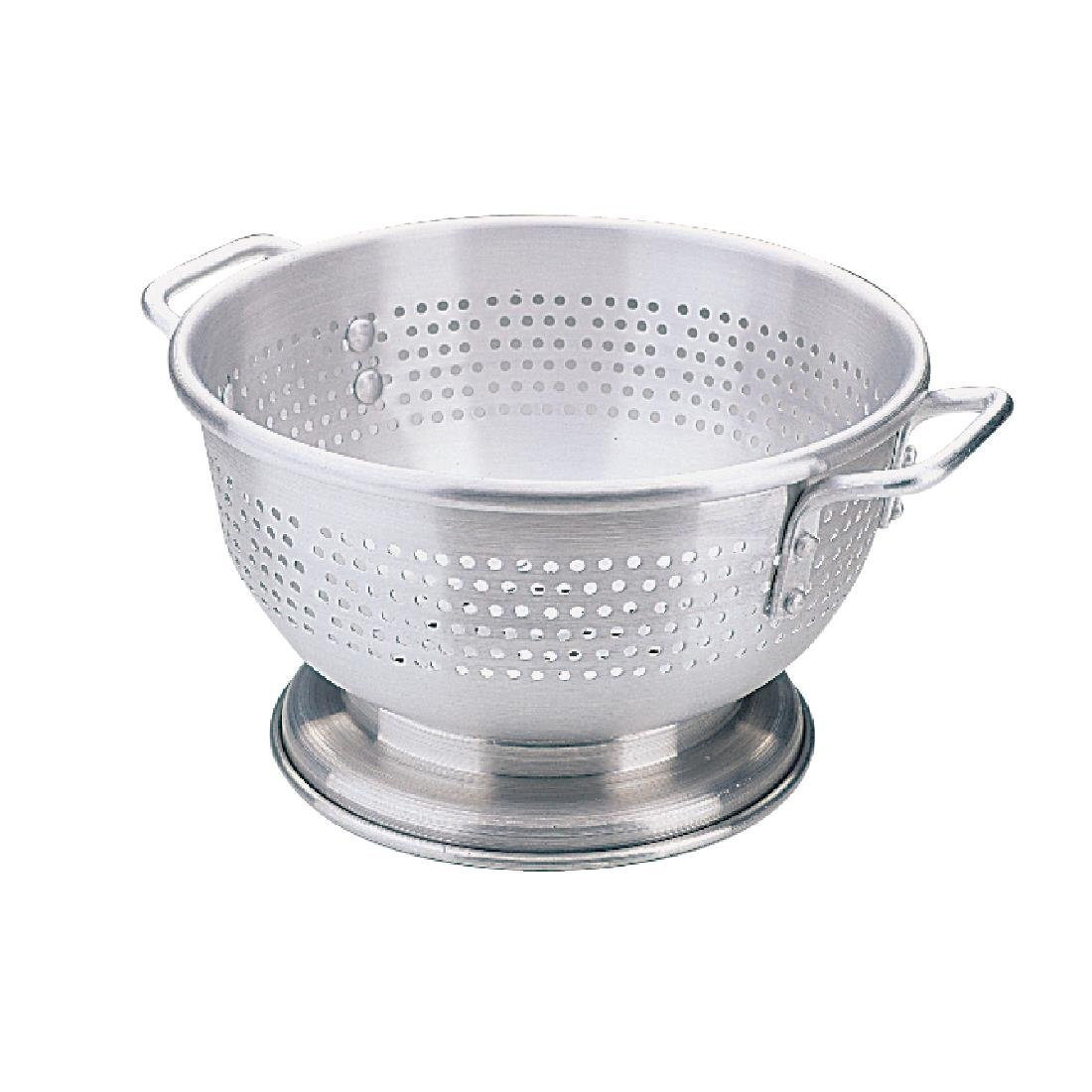 Vogue Colander Aluminium - 350mm 14" K337 - Whisk Hospitality - K337