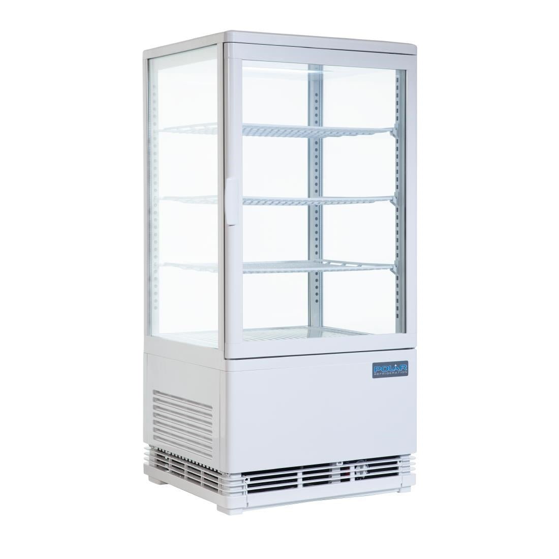 Polar C - Series Energy Efficient Display Fridge White - 68Ltr CX578 - A - Whisk Hospitality - CX578-A