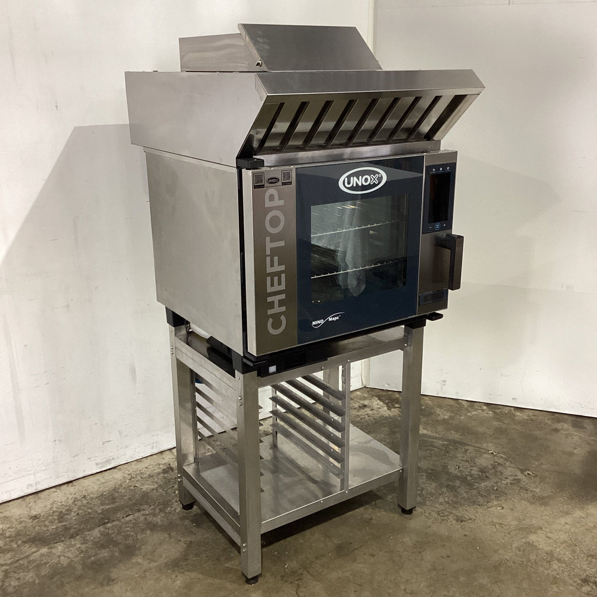 Unox CHEFTOP XEVC-0511-EPRM-MS Combi Oven with Exhaust Canopy - Whisk Hospitality - 928736