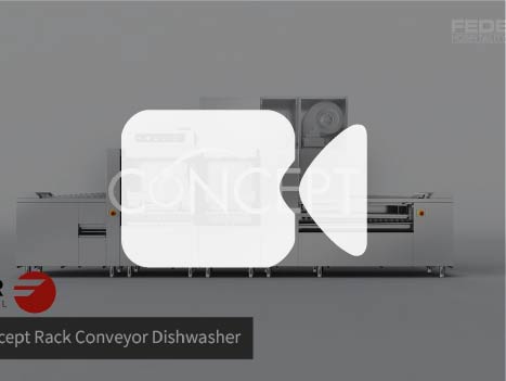 Fagor Concept Rack Conveyor Dishwasher Left Side Entrance CCO-225ICW - Whisk Hospitality - CCO-225ICW
