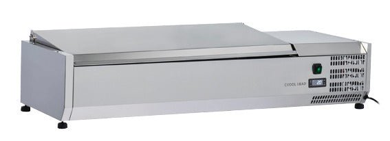 Anvil 1200 Stainless Steel Lid Refrigerated Ingredient Well VRX1200S - Whisk Hospitality - VRX1200S